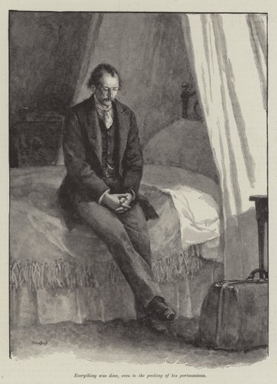 Die Verfolgung des Geliebten, von Thomas Hardy von Walter Paget