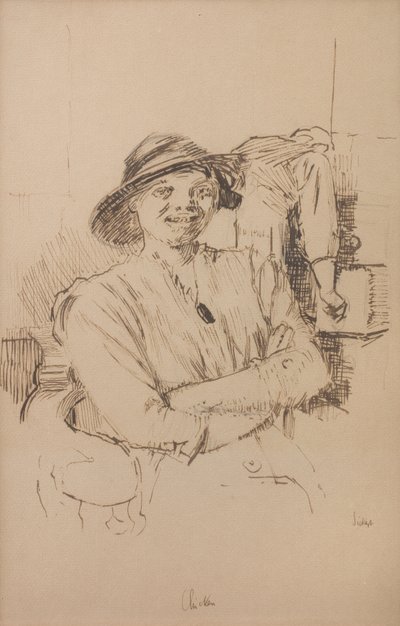 Huhn, um 1914 von Walter Richard Sickert