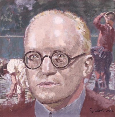Porträt von Sir Hugh Walpole (1884-1941), 1928 von Walter Richard Sickert