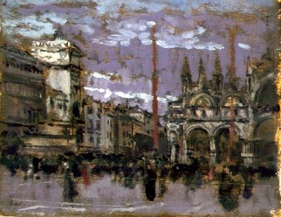 St. Markus, Venedig, ca. 1901-02 von Walter Richard Sickert