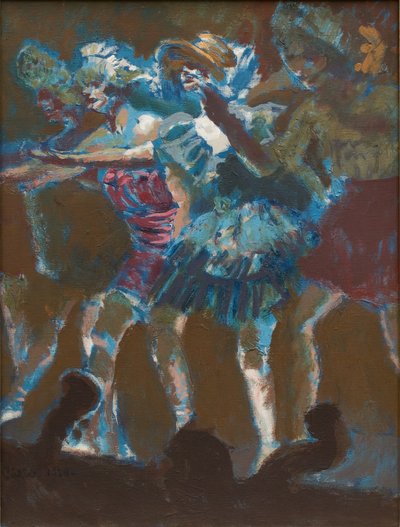 Die Plaza Tiller Girls von Walter Richard Sickert