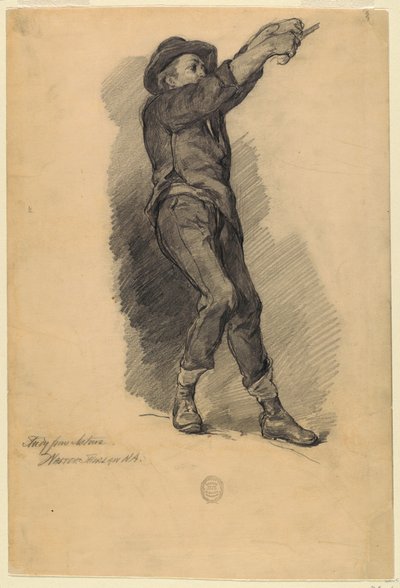 Zeichnung, USA, 1875–80 von Walter Shirlaw