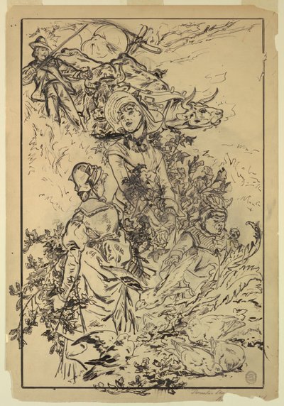 In den Bergen von Walter Shirlaw