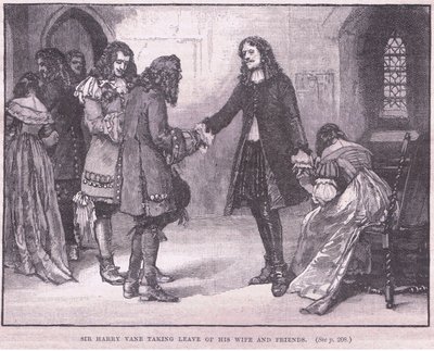 Sir Henry Vane verabschiedet sich von seiner Frau und seinen Freunden von Walter Stanley Paget