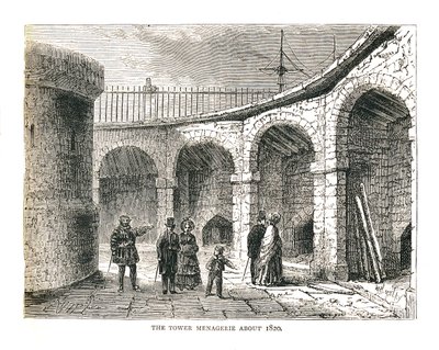 Die Menagerie des Turms, 1878 von Walter Thornbury