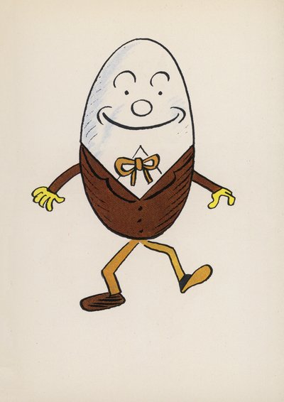 Figuren aus Kinderbüchern: Humpty Dumpty von Walter Trier