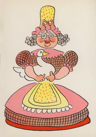 Figuren aus Kinderbüchern: Mother Goose von Walter Trier