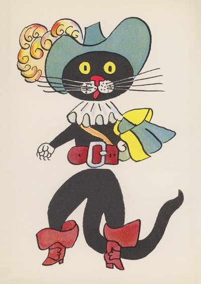 Figuren aus Kinderbüchern: Der gestiefelte Kater von Walter Trier