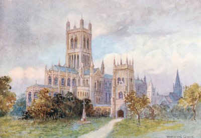 Evesham Abbey von Warwick (after) Goble