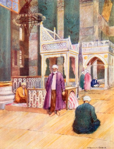 Innenraum von S Sophia von Warwick (after) Goble