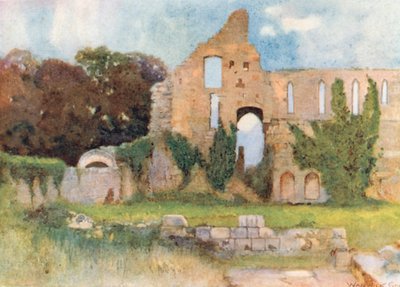 Jervaulx Abbey von Warwick (after) Goble