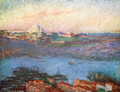 Suleimaniyeh bei Sonnenaufgang von Warwick (after) Goble