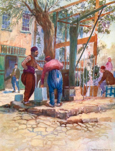 Türkischer Brunnen, Stamboul von Warwick (after) Goble
