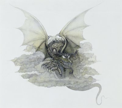 Ein wolkenartiger Drache von Wayne Anderson