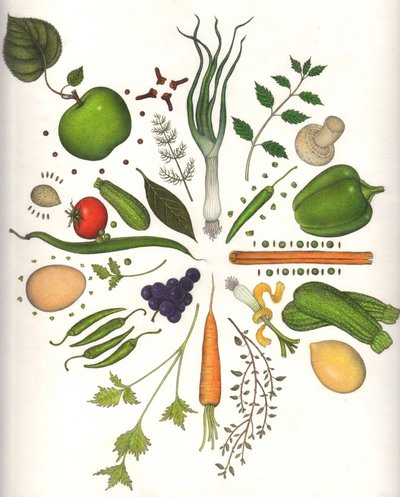 Verschiedene Lebensmittel von Wayne Anderson