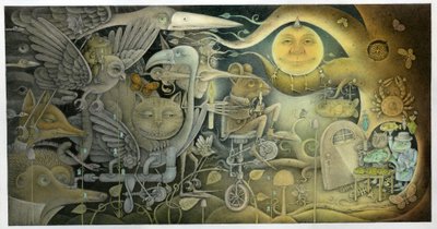 Kreaturen erschienen aus der Dunkelheit von Wayne Anderson
