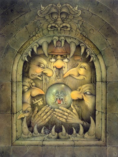 Zuerst brauchst du einen Drachen von Wayne Anderson