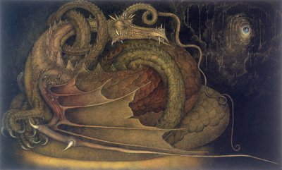 Lass schlafende Drachen ruhen von Wayne Anderson