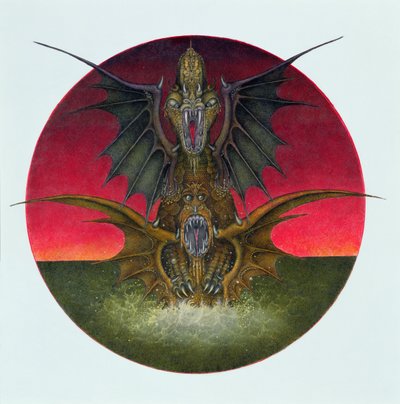 Paarende Drachen von Wayne Anderson