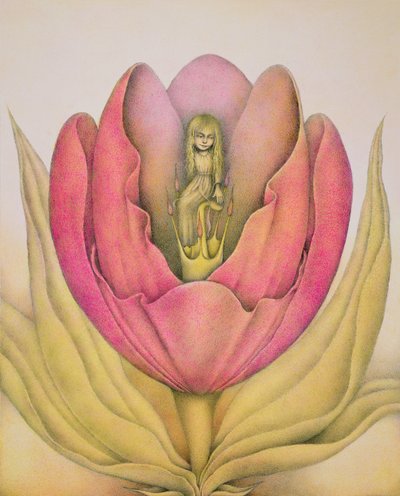 Die Tulpe platzt mit einem Knall auf von Wayne Anderson