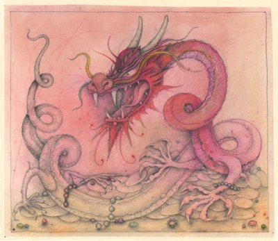 Böser Drache von Wayne Anderson
