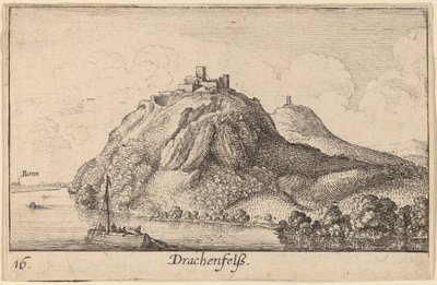 Drachenfels von Wenceslaus Hollar