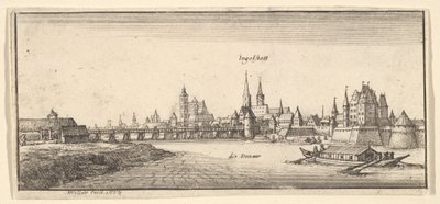 Ingolstadt, aus "Deutsche Ansichten" von Wenceslaus Hollar
