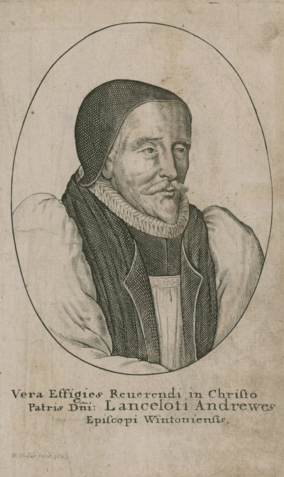 Lancelot Andrewes von Wenceslaus Hollar