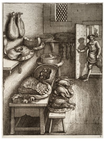 Stadt- und Landmaus von Wenceslaus Hollar