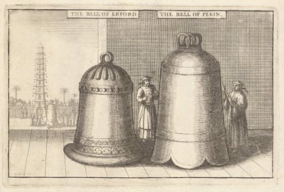Zwei Glocken von Wenceslaus Hollar