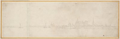 Ansicht von Orsoy von Wenceslaus Hollar