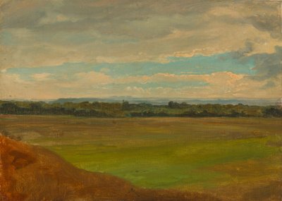 Breite Landschaft, Studie von Werner Holmberg