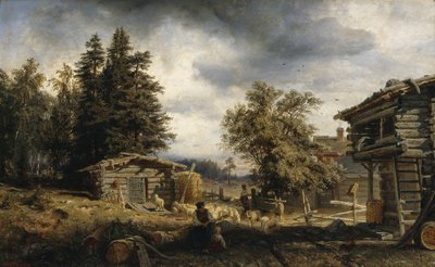 Hütte in Kuru von Werner Holmberg