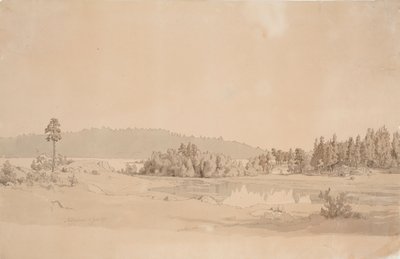 Bucht von Näsijärvi von Werner Holmberg