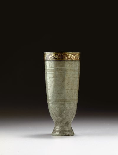 Becher, frühes bis mittleres 2. Jahrhundert v. Chr. von Western Han Dynasty Chinese School