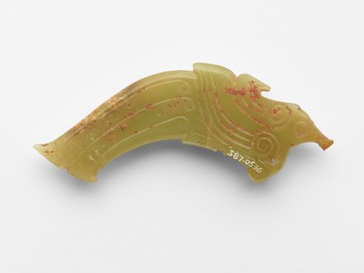 Anhänger in Form eines Vogels, ca. 1050-ca. 950 v. Chr. von Western Zhou Dynasty Chinese School