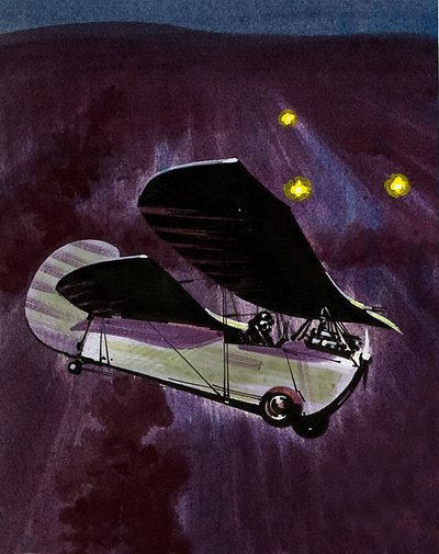 Henri Mignets Erfindung der Pou de Ciel von Wilf (20th century) Hardy