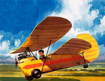 Henri Mignets Erfindung der Pou de Ciel von Wilf (20th century) Hardy