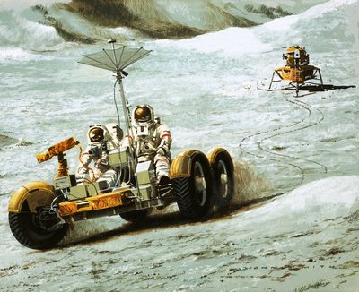 Mondtransport von Wilf (20th century) Hardy