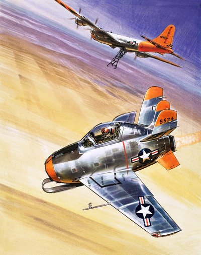 Mini-Jet-Kämpfer, Illustration aus 