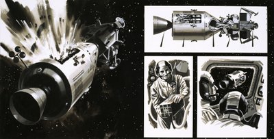 Die Apollo 13 Mission von Wilf (20th century) Hardy