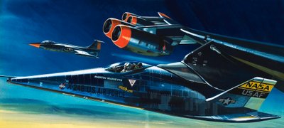 Die Martin Marietta X-24B Raumfähre von Wilf (20th century) Hardy