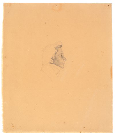 Porträt von Bernhard Stange von Wilhelm Bendz