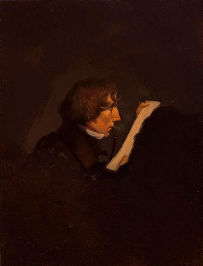 Porträt von Heinrich Crola von Wilhelm Bendz