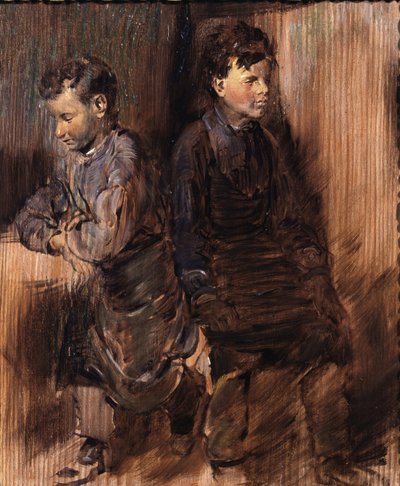 Zwei junge Schuhmacher von Wilhelm Busch