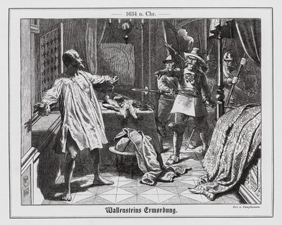 Mord an Albrecht von Wallenstein von Wilhelm Camphausen