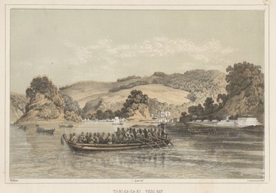 To-Ri-Ga-Sa-Ki, Yedo-Bucht, 1855 von Wilhelm Joseph Heine