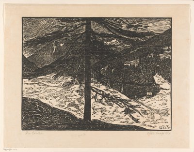 Die Lärche von Wilhelm Laage (signed by artist)