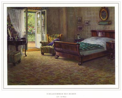 Geschäft der Teppichhersteller Halbmond-Teppichfabrik Von Koch und Te Kock von Wilhelm Ludwig Heinrich Claudius