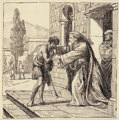 Die Rückkehr des verlorenen Sohnes von Wilhelm Marstrand